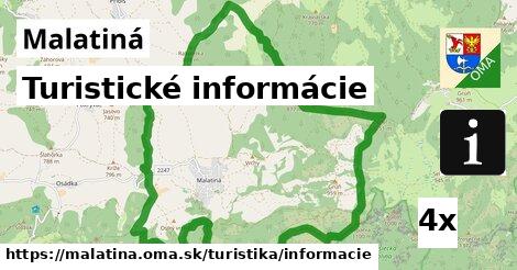 Turistické informácie, Malatiná