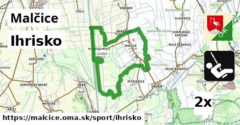 Ihrisko, Malčice
