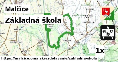 Základná škola, Malčice