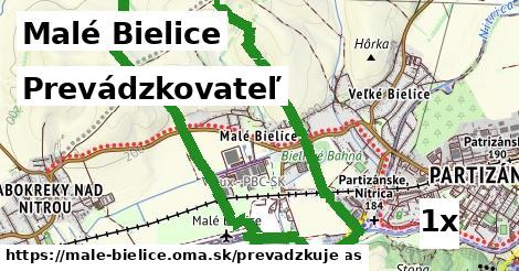 prevádzkovateľ v Malé Bielice