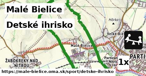 detské ihrisko v Malé Bielice