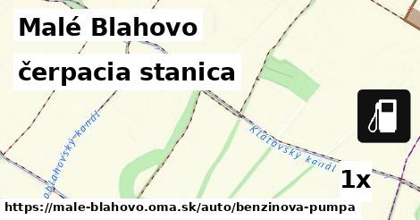 čerpacia stanica, Malé Blahovo