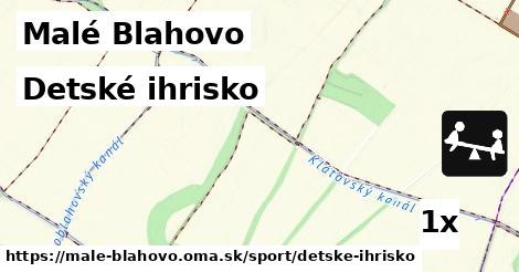 Detské ihrisko, Malé Blahovo