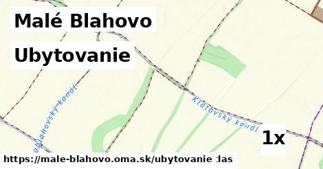 ubytovanie v Malé Blahovo