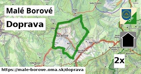 doprava v Malé Borové