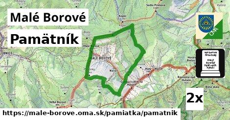 pamätník v Malé Borové