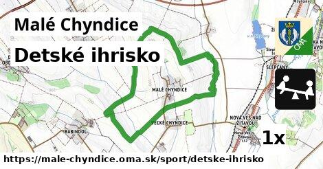detské ihrisko v Malé Chyndice