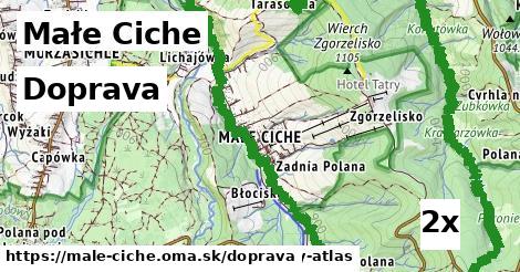 doprava v Małe Ciche