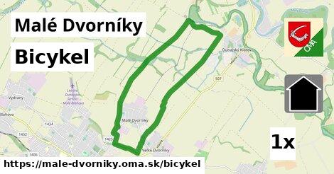 bicykel v Malé Dvorníky