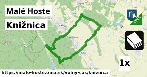 Knižnica, Malé Hoste