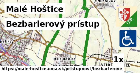 Bezbarierový prístup, Malé Hoštice