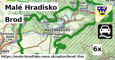 Brod, Malé Hradisko