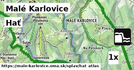 hať v Malé Karlovice