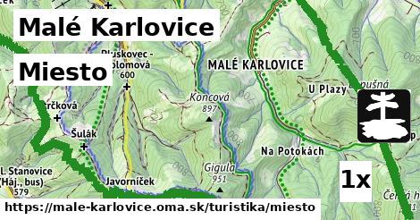 miesto v Malé Karlovice