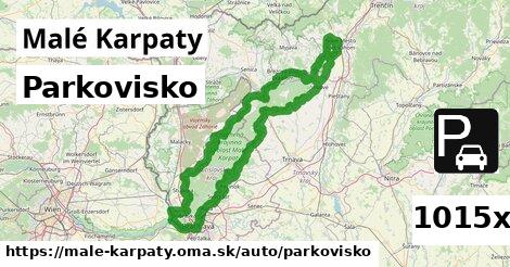 Parkovisko, Malé Karpaty