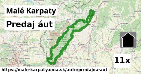 Predaj áut, Malé Karpaty