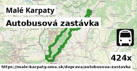 Autobusová zastávka, Malé Karpaty