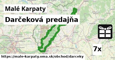 Darčeková predajňa, Malé Karpaty