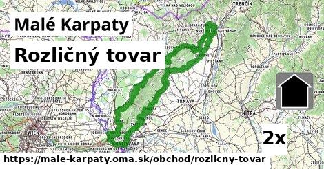 rozličný tovar v Malé Karpaty