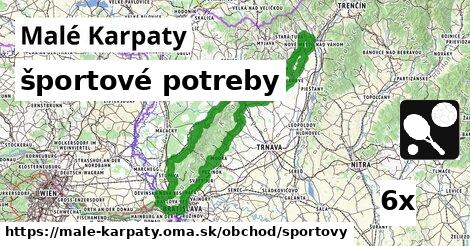 športové potreby, Malé Karpaty