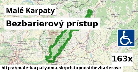 Bezbarierový prístup, Malé Karpaty