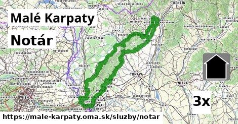 Notár, Malé Karpaty