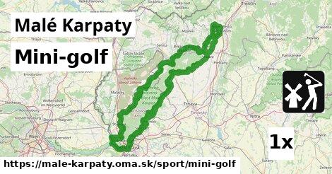 Mini-golf, Malé Karpaty