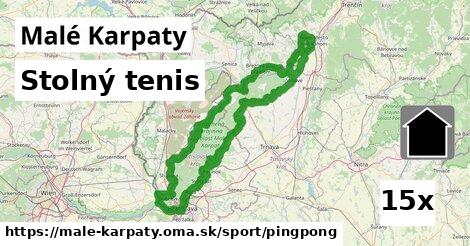 Stolný tenis, Malé Karpaty