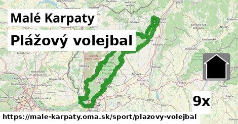 Plážový volejbal, Malé Karpaty