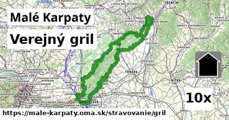 Verejný gril, Malé Karpaty