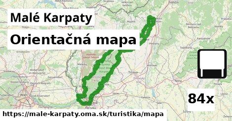 Orientačná mapa, Malé Karpaty