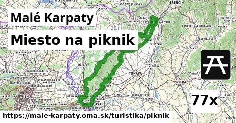 miesto na piknik v Malé Karpaty