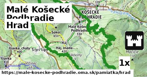 Hrad, Malé Košecké Podhradie