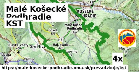 KST, Malé Košecké Podhradie