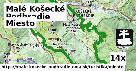 Miesto, Malé Košecké Podhradie