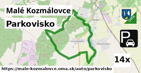 Parkovisko, Malé Kozmálovce