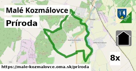 príroda v Malé Kozmálovce