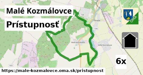 prístupnosť v Malé Kozmálovce