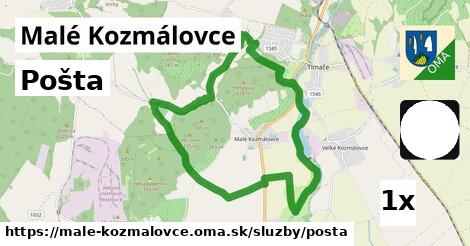 Pošta, Malé Kozmálovce