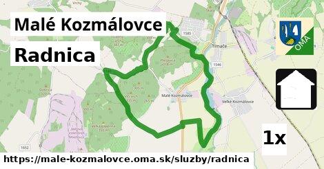 Radnica, Malé Kozmálovce