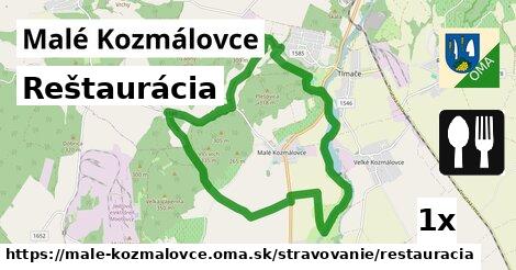 Reštaurácia, Malé Kozmálovce