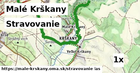 stravovanie v Malé Krškany