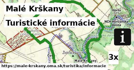 Turistické informácie, Malé Krškany