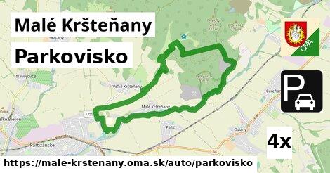 Parkovisko, Malé Kršteňany