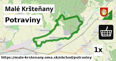 Potraviny, Malé Kršteňany