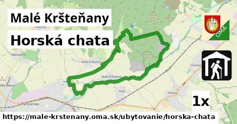 Horská chata, Malé Kršteňany