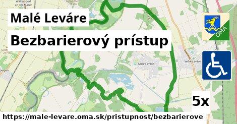 Bezbarierový prístup, Malé Leváre