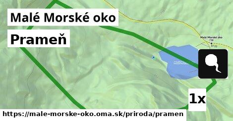 Prameň, Malé Morské oko