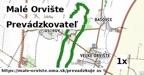 prevádzkovateľ v Malé Orvište