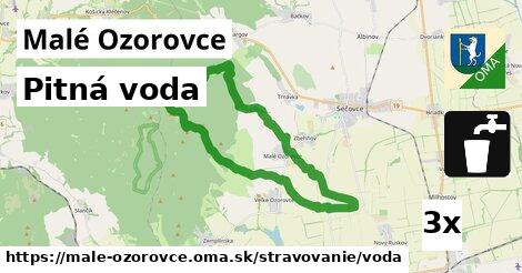 Pitná voda, Malé Ozorovce